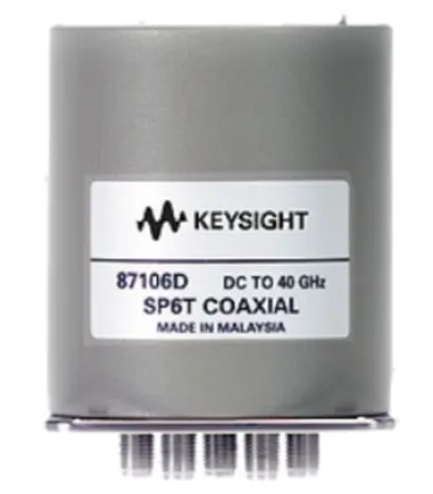 Produktfoto 1 von Keysight Technologies HF-Schalter, SMA-Buchse SP6T, 50Ω 4 GHz 100 dB 15 ms