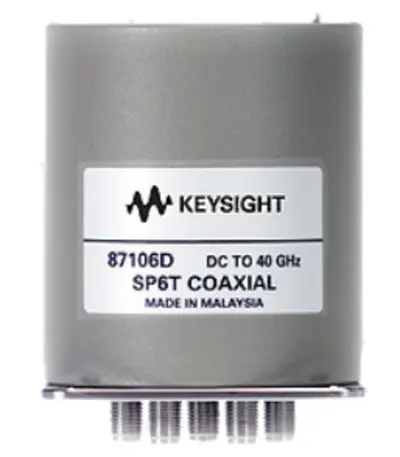 Produktfoto 1 von Keysight Technologies HF-Schalter, 2,92 mm Buchse SP4T, 50Ω 40 GHz 65 dB 15000000 ns
