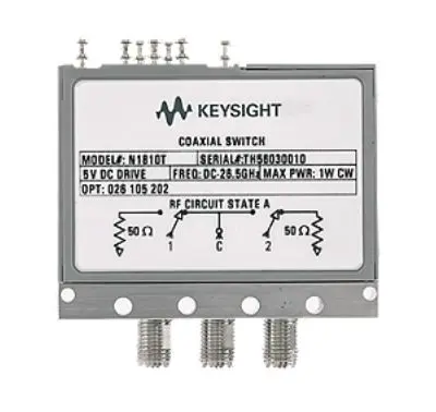 Produktfoto 1 von Keysight Technologies HF-Schalter, SMA-Buchse 1-poliger Umschalter 67 GHz 60 dB 15000000 ns