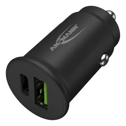 Produktfoto 1 von Ansmann Auto-Ladegerät 32V, 0 °C Temp. min. 5V dc 25 °C Temp. max., 30W USB 3 A, L. 43.5 mm T. 24 mm B. 24mm