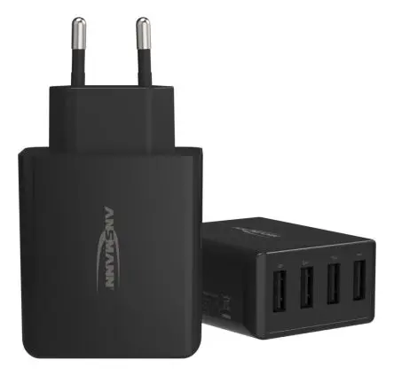 Produktfoto 1 von Ansmann 30 W 1001 4 AC/DC-Adapter USB EU 6 A Linearnetzteil, 5V dc