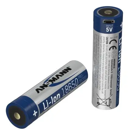 Produktfoto 1 von Ansmann 18650 Li-Ion Akkupack, 1-Zellen 3.6 V / 2.6 Ah