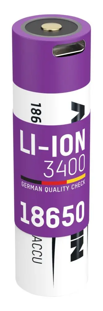 Produktfoto 1 von Ansmann Li-Ion Akkupack, 1-Zellen 3.6V / 3.4Ah