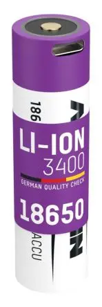 Produktfoto 1 von Ansmann Li-Ion Akkupack, 1-Zellen 3.6 V / 3.4 Ah