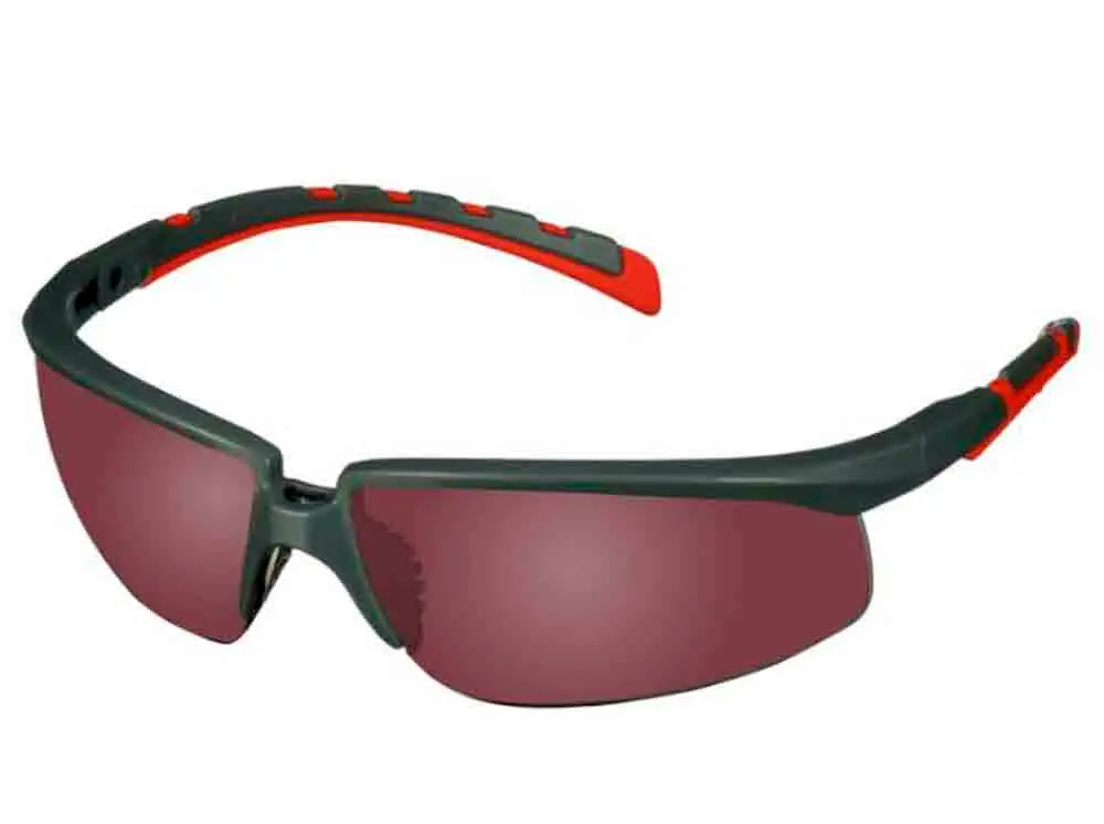 Produktfoto 1 von 3M Solus 2000 Schutzbrille Linse Rot UV Schutz, beschlagfrei, Kratzfest Kunststoff