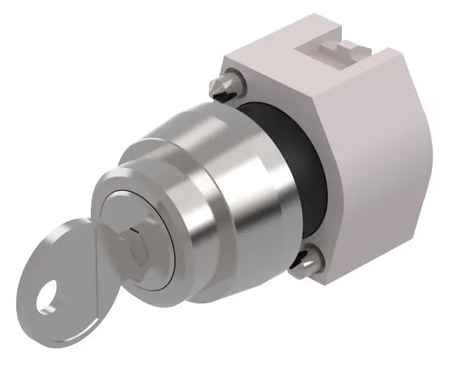 Produktfoto 1 von EAO 74 Schlüsselschalterkopf 22.3 mm 3 Positionen wartungsfrei IP65