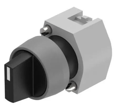 Produktfoto 1 von EAO 74 Wählschalterkopf 3-Positionen 22.3 mm wartungsfrei