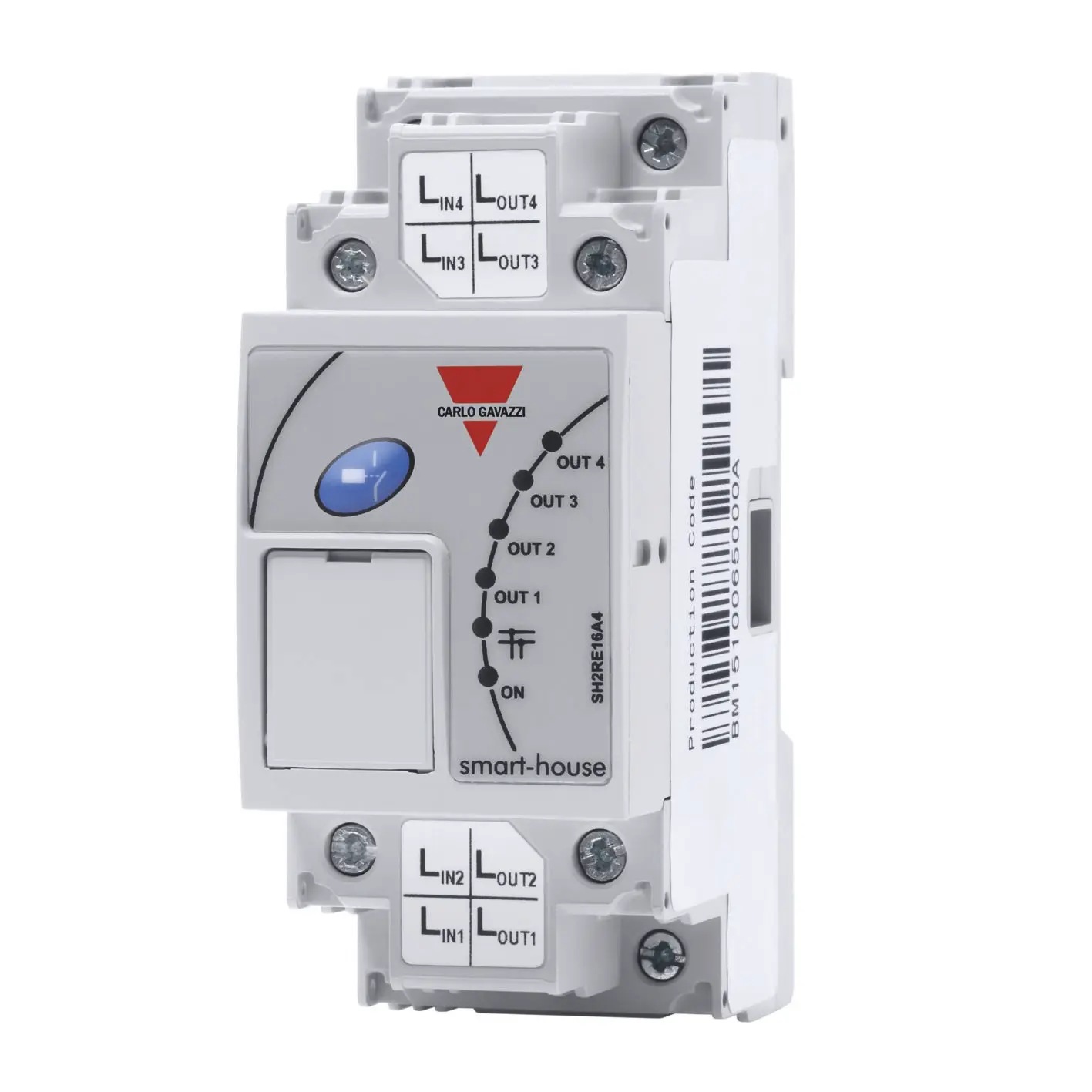 Produktfoto 1 von Carlo Gavazzi SH2 Ausgangsrelaismodul für UWP30RSEXXX + SH2MCG24 Smart Dupline