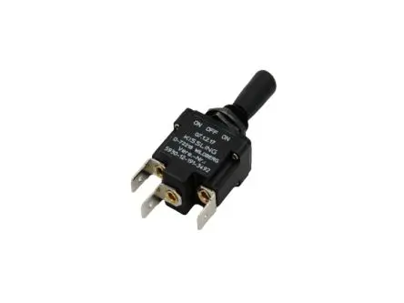 TE Connectivity Durchsteckmontage Kippschalter SPST, Ein-Aus-Ein, 28 V dc, 115 V ac, 15A, IP65, Schnellverbindung