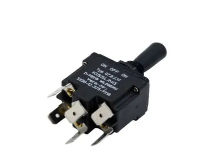 TE Connectivity Durchsteckmontage Kippschalter 2-poliger Wechsler, Ein-Aus-Ein, 28 V dc, 115 V ac, 15A, IP65,