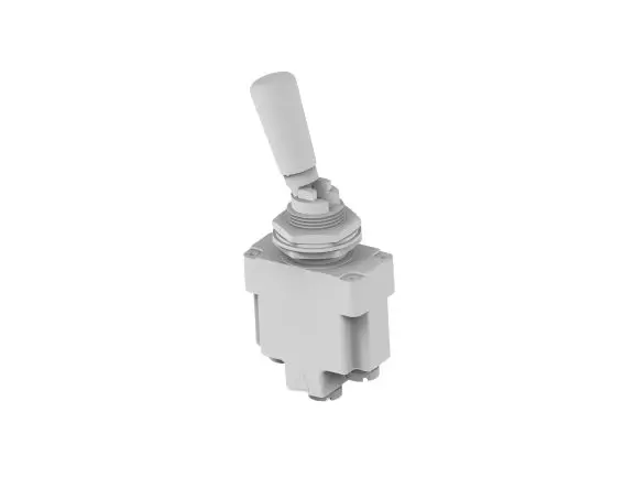 Produktfoto 1 von TE Connectivity THT Kippschalter  1-polig Ein-Ein 20 A, Schraub