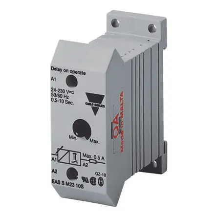 Produktfoto 1 von Carlo Gavazzi Zeitrelais, DIN-Hutschiene 230 V ac 230V ac, 0.5 to 10 min, 1 Kont. 1, SPST