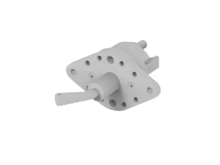 Produktfoto 1 von TE Connectivity 2-Stufen KISSLING Series 35 Drehschalter 1 Schließer / 500A Schraube, 98 mm x 120mm x 70 mm