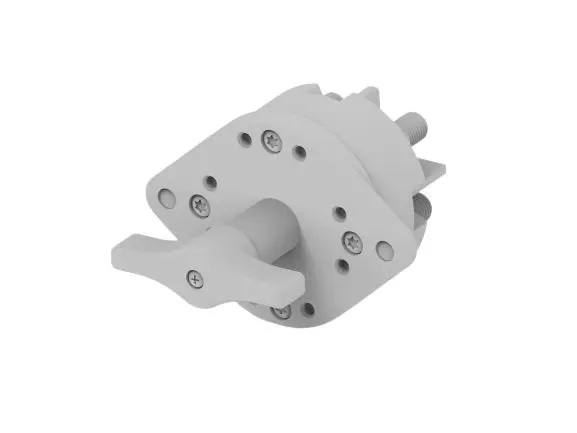 Produktfoto 1 von TE Connectivity 2-Stufen KISSLING Drehschalter 1-poliger Umschalter / 500 A Schraube, 103.7 mm x 120 mm x 85 mm