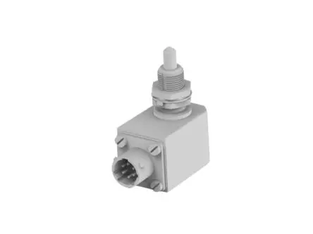 Produktfoto 1 von TE Connectivity G13 Endschalter, Stößel 1-poliger Umschalter, IP67, Metall 1050V ac