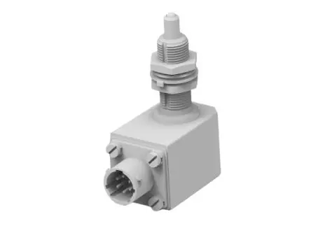 Produktfoto 1 von TE Connectivity G13 Endschalter, Stößel 1-poliger Umschalter, IP67, Metall 1050V ac