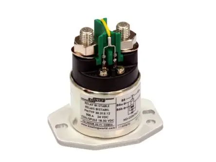 Produktfoto 1 von TE Connectivity KISSLING 30 Relais ohne Verriegelung 24V dc Spule SPST Oberfläche 300A 7.8 Ω 72 mW
