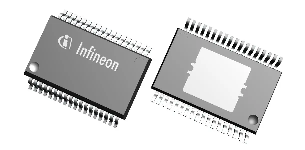 Produktfoto 1 von Infineon DC/DC Konverter 3-Kanal, 800 mA 370 kHz DSO 36-Pin Einstellbar 5.5 V -0.3 V
