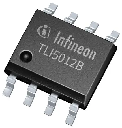 Produktfoto 1 von Infineon Neigungsmesser 2-Achsen Oberfläche 3 V 5.5V SPI Digital DSO 8-Pin