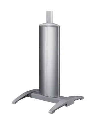Produktfoto 1 von Rittal CP Sockel Sockel RAL 7035, 600 mm, für Befehlsfeld, H. 1093 mm, T. 660 mm