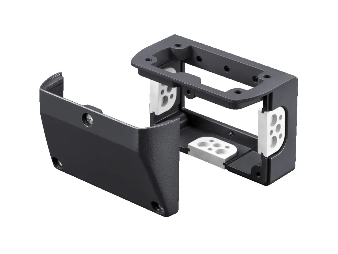 Produktfoto 1 von Rittal Steckverbinderkonsole, 120 x 65mm, für Arm-Systeme CP