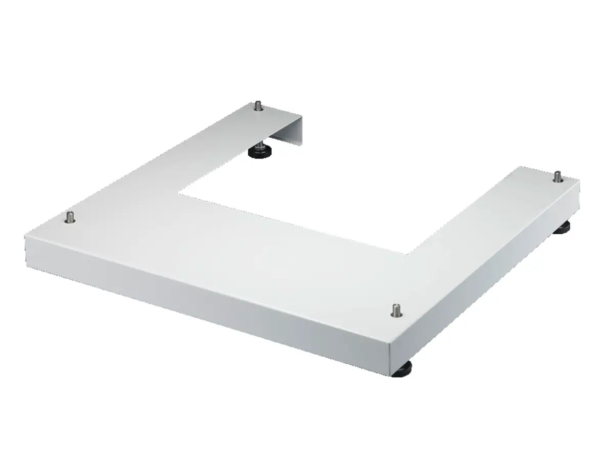 Produktfoto 1 von Rittal Sockel Grau, 50 x 600 x 600mm, für Flache Box