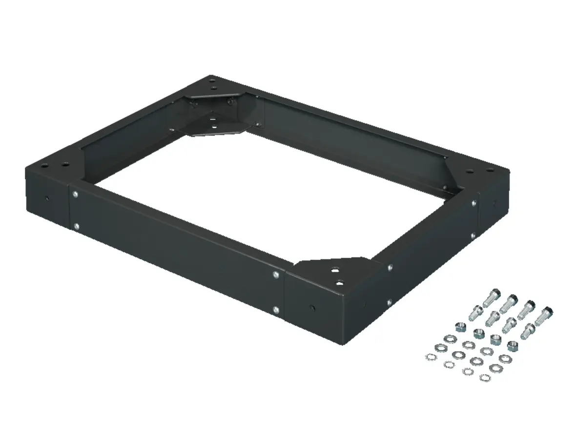 Produktfoto 1 von Rittal TS 8601.860 Stahlblech Sockel Sockel Grau, 800 mm, für Serie VX, H. 100 mm, T. 600 mm
