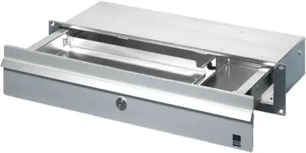 Produktfoto 1 von Rittal Schublade, Stahlblech