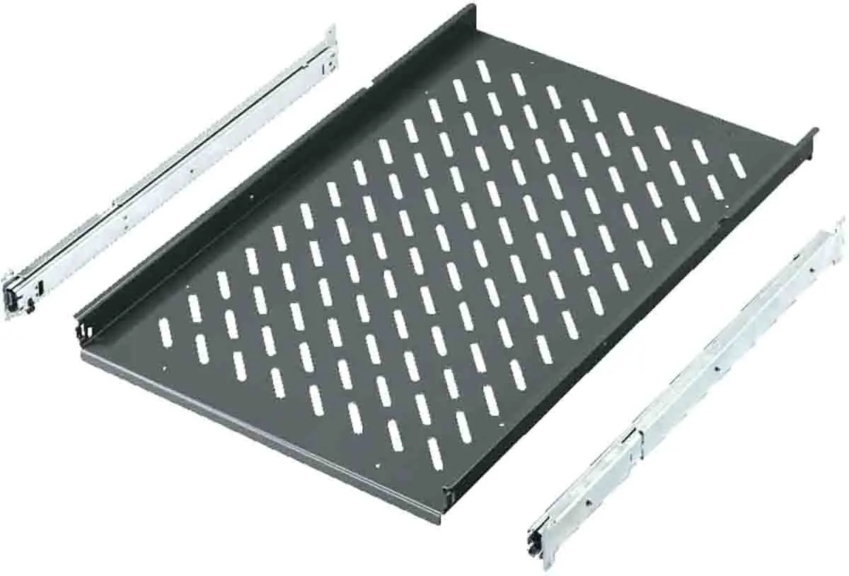 Produktfoto 1 von Rittal IW 6902.980 Ablagefach, Stahlblech Schwarz 30kg Belüftet, 465 mm x 800 mm x 800 mm