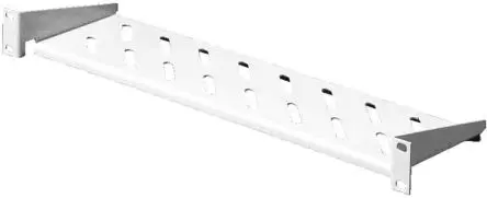 Produktfoto 1 von Rittal DK 1 U Ablagefach, Stahlblech Hellgrau 10kg Belüftet, 482.6mm x 140 mm x 140 mm