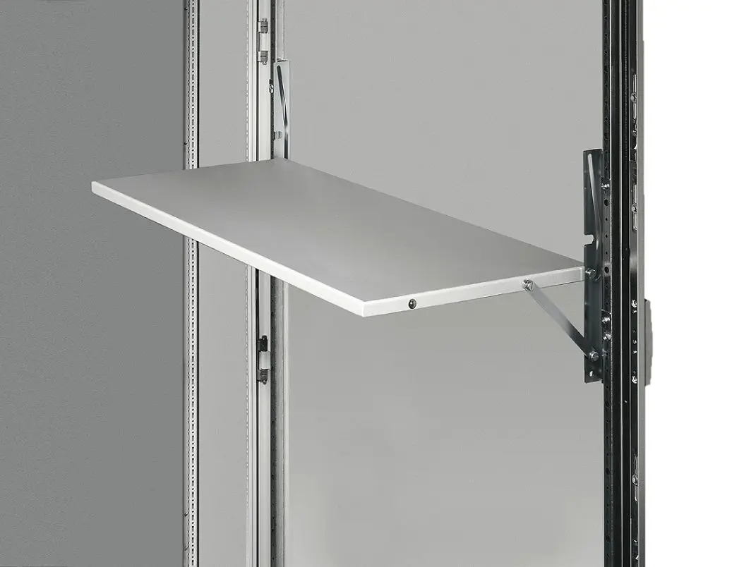 Rittal PS Ablagefach, Stahlblech Hellgrau, 613 mm x 400 mm x 400 mm