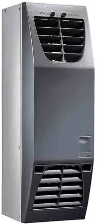 Produktfoto 1 von Rittal SK 3201.300 80W Schaltschrank-Klimagerät, 45 m³/h 24V dc, 80W 400 mm 125mm 155 mm