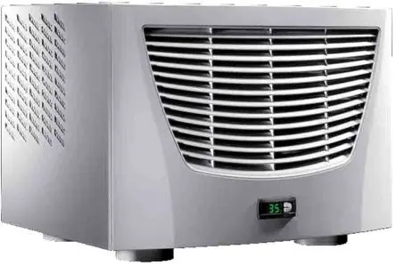 Produktfoto 1 von Rittal TopTherm 1000W Schaltschrank-Klimagerät, 1600 m³/h 230V ac, 380W 417 mm 597mm 475 mm