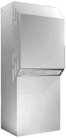 Produktfoto 1 von Rittal TopTherm Blue e 1100W Schaltschrank-Klimagerät, 805 m³/h 230V ac, 620W 1020 mm 405mm 358 mm