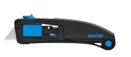 Produktfoto 1 von MARTOR Sicherheitsmesser, Einziehbare Klinge, Automatisch einziehbar 60 mm Einziehbar