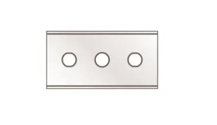 Produktfoto 1 von MARTOR Schneidklinge 43 mm Flach Stahl 22.2 mm 10-teilig