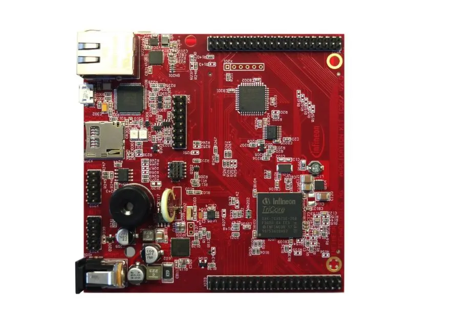 Produktfoto 1 von Infineon KIT_A2G_TC397_3V3_TFT Evaluierungsplatine, Evaluierungsplatine Evaluierungsplatine TriCore