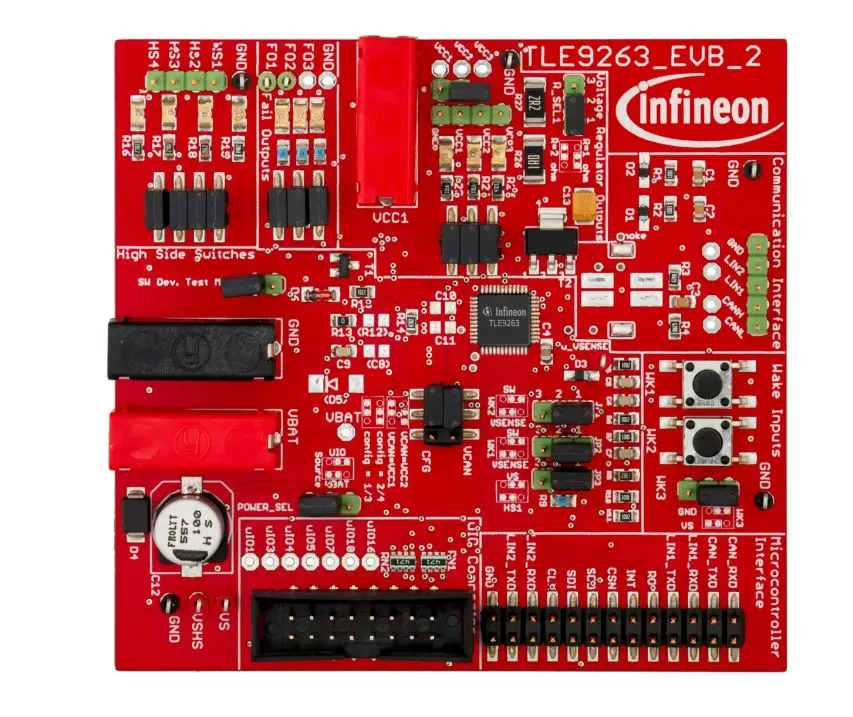 Produktfoto 1 von Infineon Demoplatine für UIO-STICK