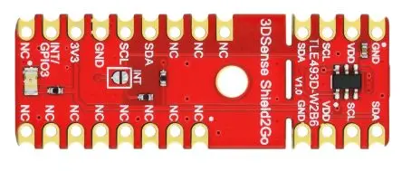 Produktfoto 1 von Infineon S2GO-3D-TLE493DW2B6-A0, Evaluierungsplatine Entwicklungstool Sensor