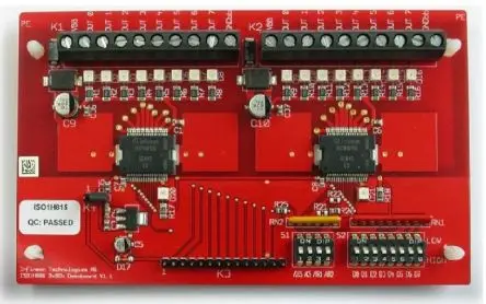 Produktfoto 1 von Infineon ISO1H812G, ISO1I813T Evaluierungsplatine, EVAL ISO1H815G Lastschalter, für ISO1H815G.