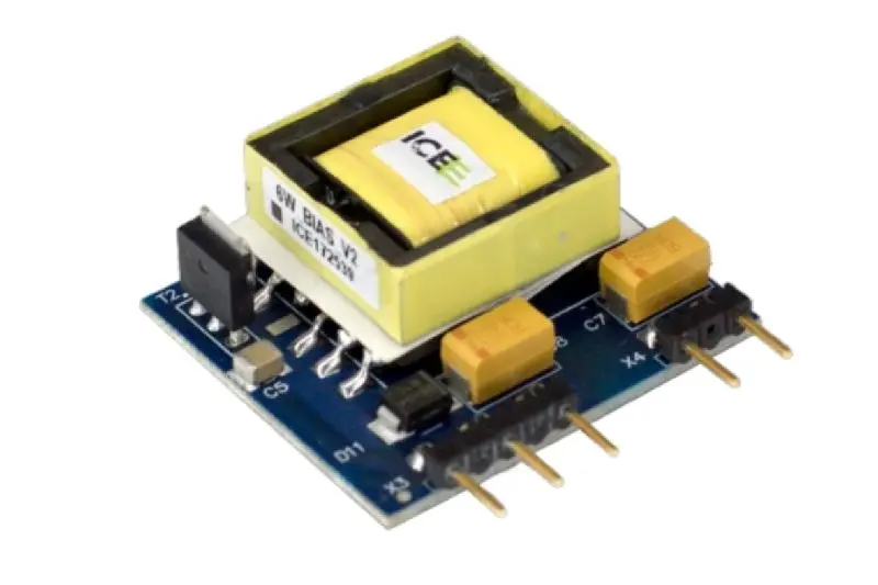 Produktfoto 1 von Infineon ICE5QSAG, IPU80R4K5P7 Evaluierungsplatine, KIT_6W_12V_ICE5 DC/DC-Wandler, für
