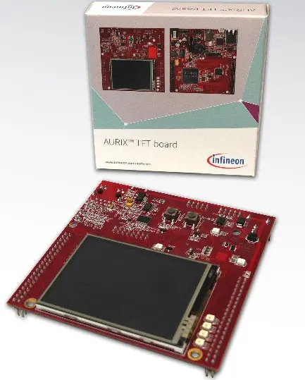 Produktfoto 1 von Infineon KIT_A2G_TC367_5V_TFT MCU, Evaluierungsplatine Evaluierungsplatine TriCore AURIX