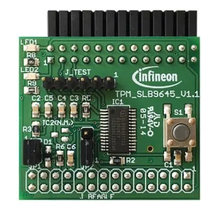 Infineon TPM 45 IRIDIUMBOARD Kryptografische Authentifizierung, Evaluierungsplatine Evaluierungsplatine