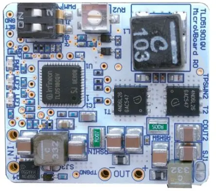 Produktfoto 1 von Infineon LITIX Power Flex TLD5190, H-Bridge TLD5542-1 Controller Evaluierungsplatine, TLD5190 VOLT DEMO