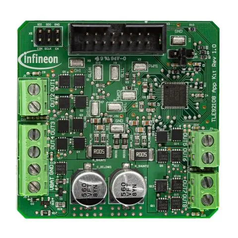 Produktfoto 1 von Infineon MOTIX Multi MOSFET Driver Ics Evaluierungskit, TLE92108-23QX APPKIT MOSFET, für Gleichstrommotoren