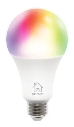 Produktfoto 1 von Deltaco LED-Röhre LED 120 mm 9 W mit E27 Sockel, 6500k, RGB, Warmweiß, Kaltweiß Dimmbar