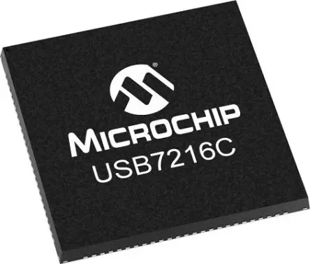 Produktfoto 1 von Microchip 2-Kanal USB-Hub Controller Einfach USB 3.1 100-Pin (3.6V) (3.3 V), VQFN