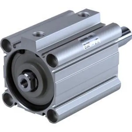 Produktfoto 1 von SMC CQ2 Pneumatik-Kompaktzylinder 20 mm Doppeltwirkend, Bohrung Ø 25 mm, bis 1 Mpa