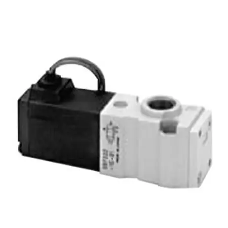 Produktfoto 1 von SMC VK332 Magnetventil M5, Elektromagnet-betätigt