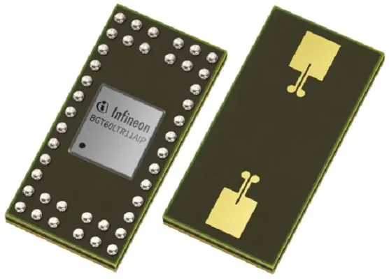 Produktfoto 1 von Infineon HF-Transceiver Doppler PG-UF2BGA 42-Pin Oberfläche